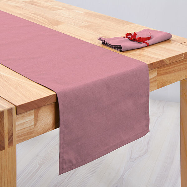 tessuto arredo tessuti canvas – rosa antico scuro,  image number 5