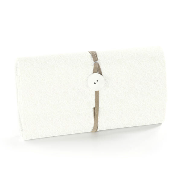 Feltro 90cm / 1mm di spessore – bianco,  image number 4