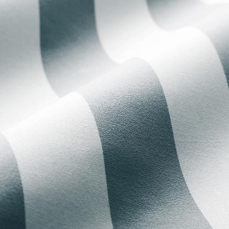 tessuto per tende da sole righe ampie – grigio chiaro/bianco,  image number 3
