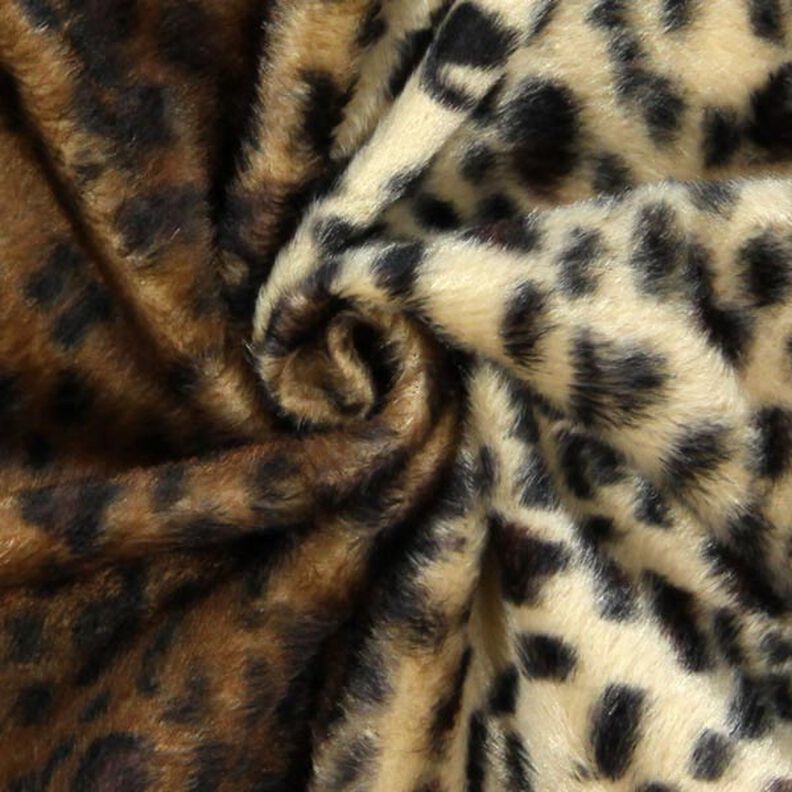 pelliccia sintetica leopardo – beige,  image number 2