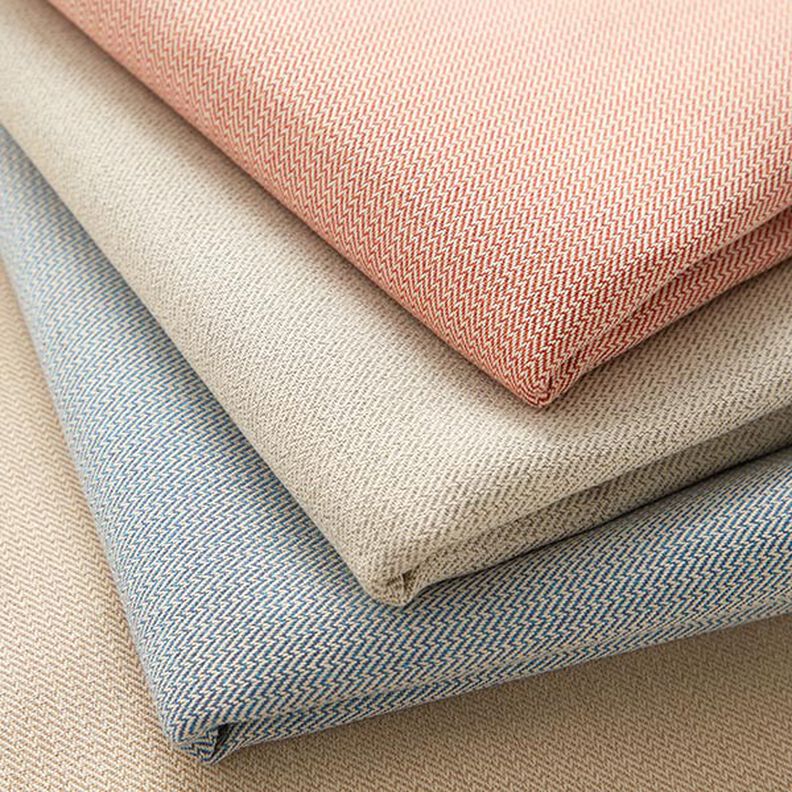 tessuto jacquard da esterni piccolo motivo zig-zag – beige, image number 6