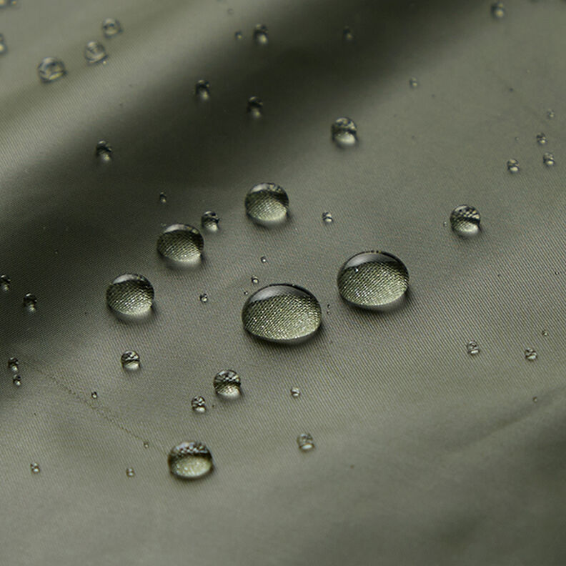 tessuto idrorepellente per giacche ultraleggero – verde oliva,  image number 5