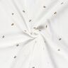 mussolina / tessuto doppio increspato Piccole api – bianco lana/oro,  thumbnail number 3