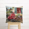 taglio di tessuto arredo gobelin Vespa – rosso carminio/beige chiaro,  thumbnail number 6