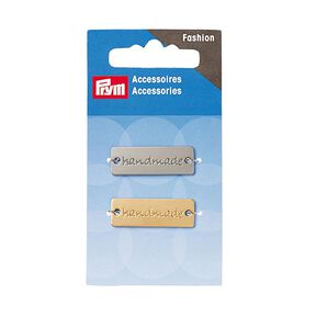 spillette "handmade" [ 3 x 1 cm ] | Prym – argent metallica/oro, 