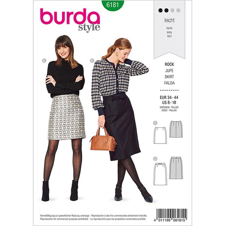 gonna, Burda 6181 | 34-44,  image number 1