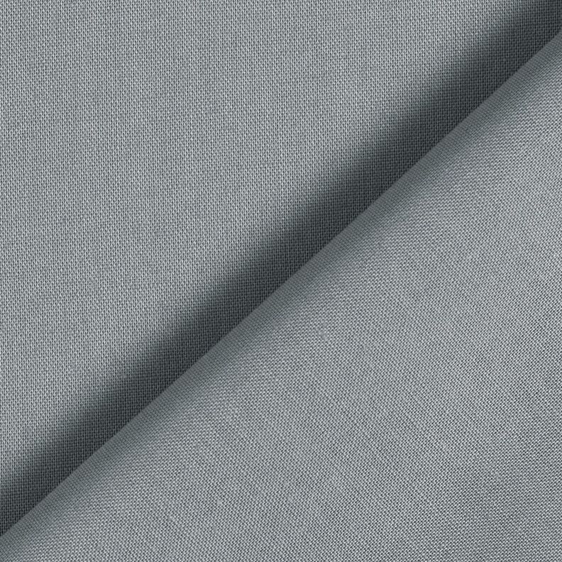 tessuto in cotone cretonne tinta unita – grigio perla, image number 3