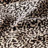 tessuto da rivestimento jacquard, motivo leopardato astratto, grande – nero/sabbia,  thumbnail number 2