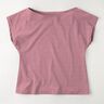 jersey di cotone medio tinta unita – rosa antico scuro,  thumbnail number 8