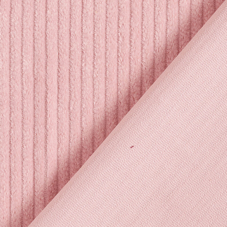 velluto a coste larghe prelavato tinta unita – rosa antico chiaro,  image number 3