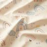tessuto per impermeabili Arcobaleni variopinti stampa digitale – crema,  thumbnail number 3