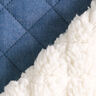 tessuto trapuntato Jeans-Teddy – blu acciaio,  thumbnail number 4