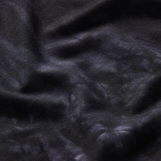 French terry, look batik – blu notte, 