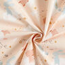 popeline di cotone Animali nel mondo delle nuvole – beige chiaro,  thumbnail number 4