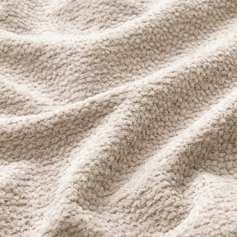 tessuto da tappezzeria Pelo morbido – grigio argento,  image number 2