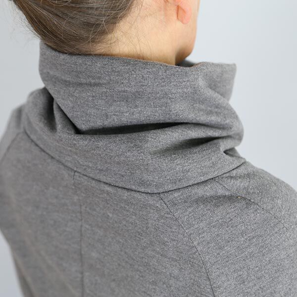 FRAU POLLY - comodo abito felpa con collo alto, Studio Schnittreif  | XS -  XXL,  image number 6