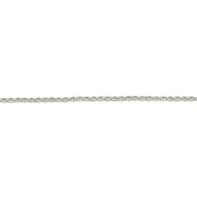 Metallico cordoncino [Ø 2 mm] – argento effetto metallizzato, 