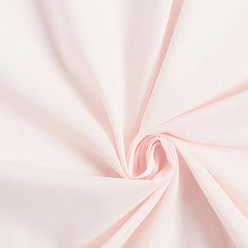 batista di cotone tinta unita – rosa chiaro,  image number 1