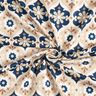 Jersey con ornamenti floreali – beige/blu marino,  thumbnail number 4