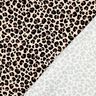 French terry, felpa estiva Piccola stampa leopardata stampa digitale | Poppy Fabrics – beige,  thumbnail number 4