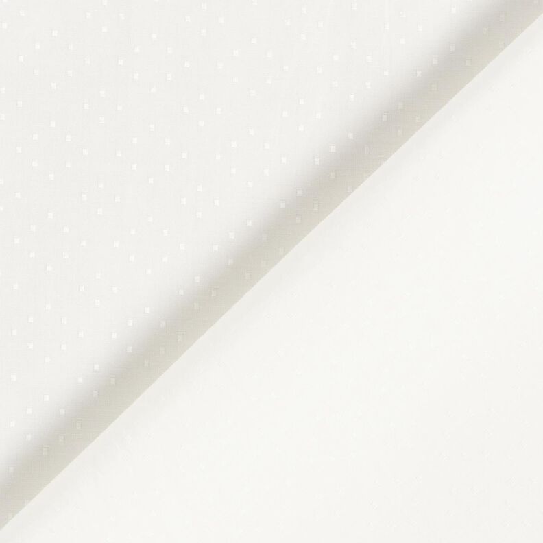 Blusa in tessuto satinato a pois – bianco,  image number 3