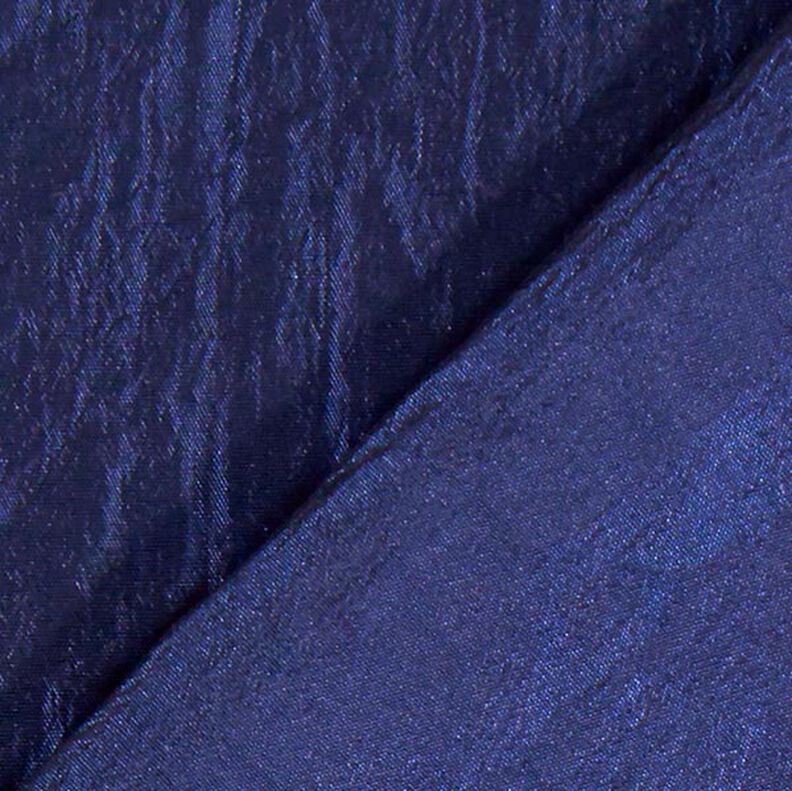 taffettà effetto stropicciato – blu marino,  image number 3