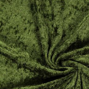 Velluto panné – verde oliva scuro, 