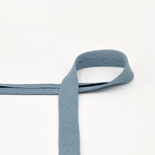 Nastro in sbieco mussola [20 mm] – blu jeans chiaro, 