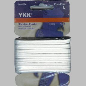 Elastico standard [10m] – bianco | YKK, 
