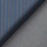 Tessuto per camicia a righe verticali – blu/grigio,  thumbnail number 4