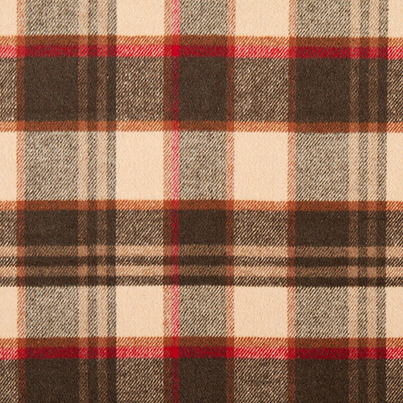 Cappotto in tessuto a quadri colorati – anacardo/marrone nerastro, image number 1