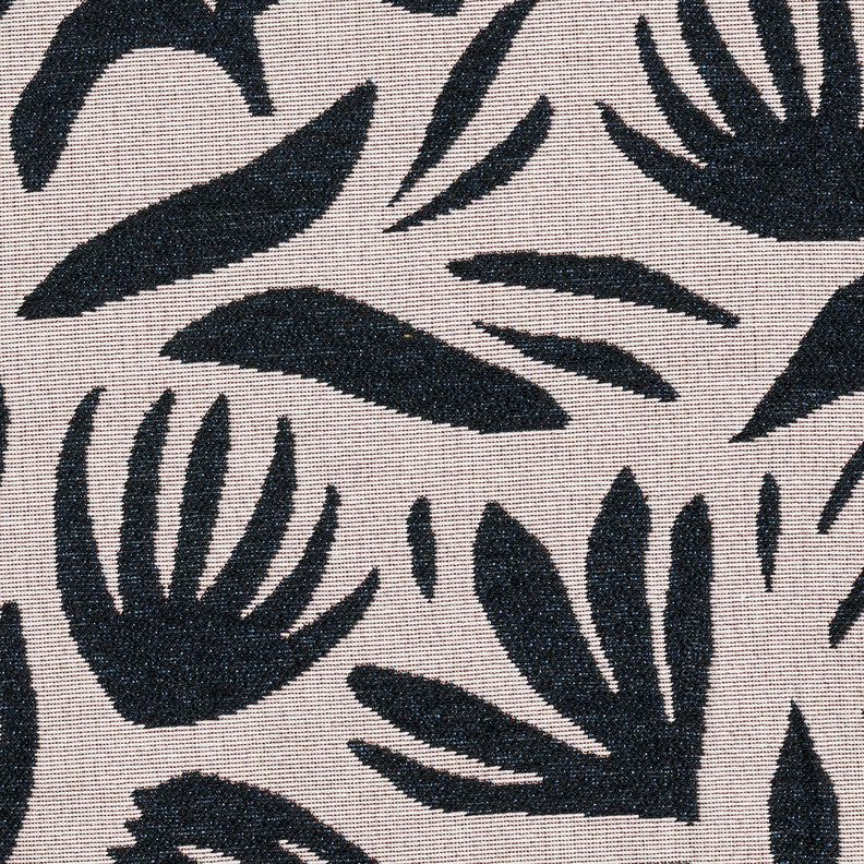tessuto arredo gobelin Piante astratte – beige chiaro/nero, image number 6