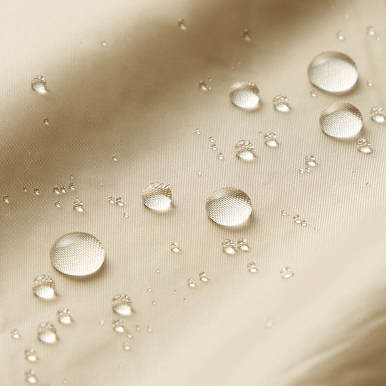 tessuto idrorepellente per giacche ultraleggero – sabbia,  image number 5