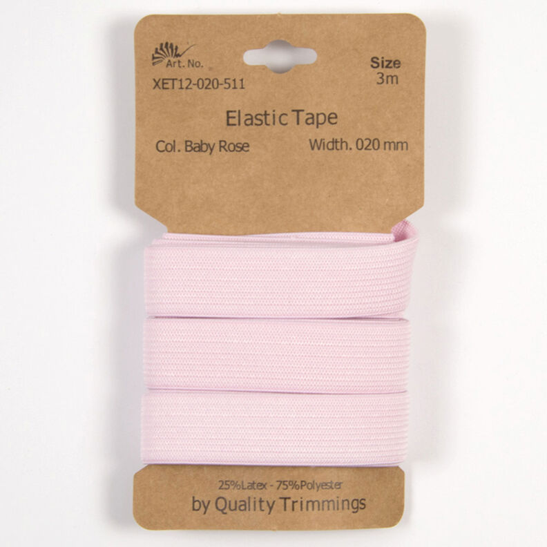 Fascia elastica [3m| 20 mm] – rosa,  image number 1