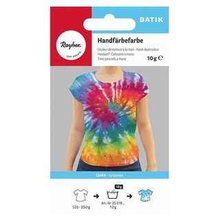 colorante per tintura a mano tecnica batik | Rayher – turchese, 