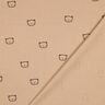 Jersey a nido d’ape orsetti | Poppy Fabrics – rosa antico scuro/melanzana,  thumbnail number 4