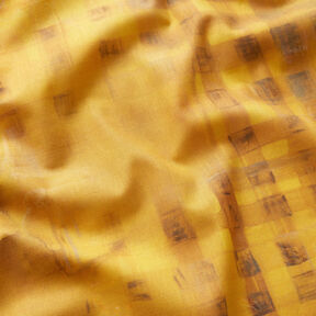 GOTS Batista di cotone Bordo in tessuto a quadri con sfumatura di colore | TCC x LOOKS by Wolfgang, 