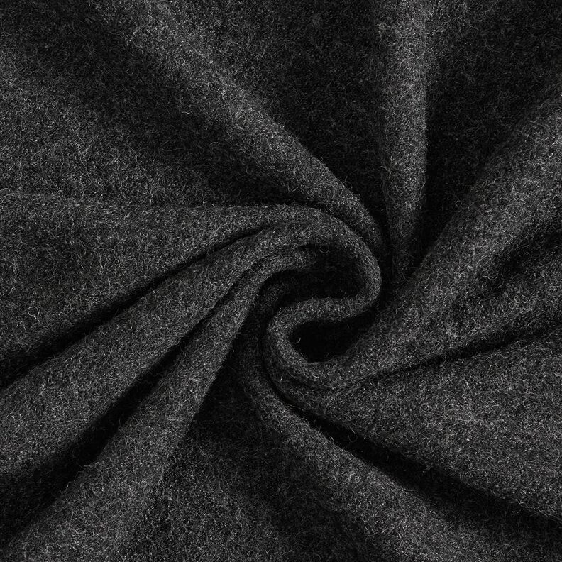 Tessuto leggero in maglia in misto viscosa e lana – antracite,  image number 1