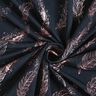 jersey di cotone Piume d'oro | Glitzerpüppi – nero-azzurro/rosa antico scuro,  thumbnail number 3