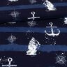 jersey di cotone Ancore e navi | Glitzerpüppi – blu marino,  thumbnail number 2