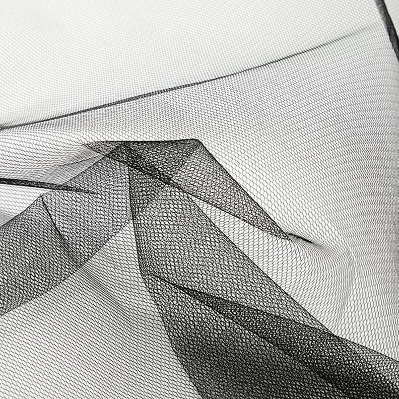 Sottoveste in tulle – nero,  image number 4