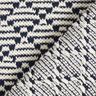 Cotone lavorato a maglia grossa con rombi – bianco/blu marino,  thumbnail number 4