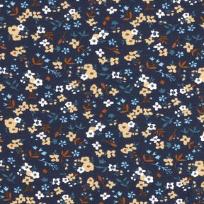 jersey di cotone Millefiori – blu notte, 