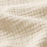 mussolina / tessuto doppio increspato misto lino Uni  – naturale,  thumbnail number 2