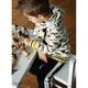 GOTS tessuto in maglia bio per bordi e polsini CUFF ME RIPPED [140 cm | 8 cm] | Albstoffe,  thumbnail number 2