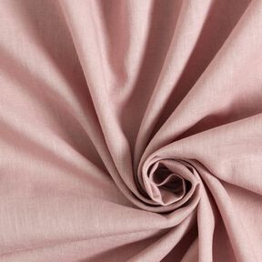 Leggero misto lino prelavato – rosa antico chiaro, 