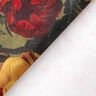 velluto arredo Peonie – cachi/rosso scuro,  thumbnail number 5