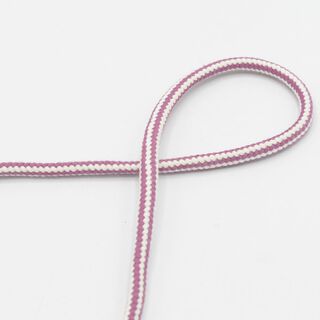 Cordoncino in cotone in 2 colori [Ø 8 mm] – rosa antico scuro, 