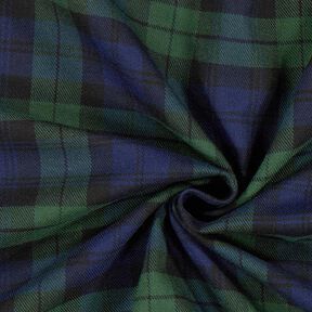 quadri scozzesi stretch – blu marino/verde, 