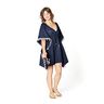 Tessuto di cotone con aspetto lino – blu notte,  thumbnail number 5